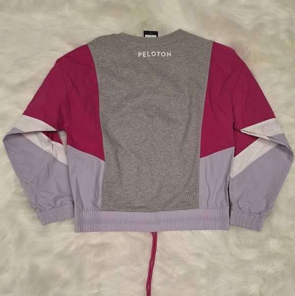 PELETON Chic mixed fabric Pullover -MULTICOLOR - NWT - Picture 2 of 2